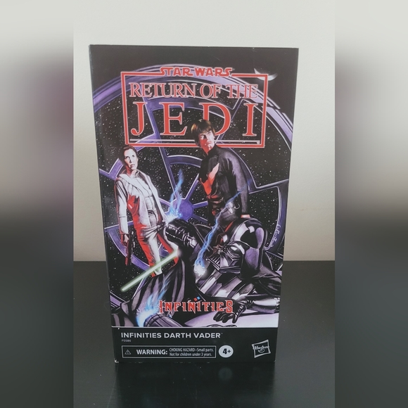 Star Wars Return of the Jedi Infinities Darth Vader White 2022 Hasbro - Picture 3 of 5